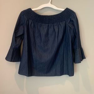 Collective Concepts Denim Top, size medium